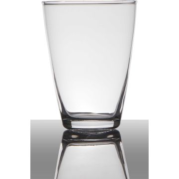 Vase en verre NATALIE, transparent, 12cm, Ø9cm Vase en verre NATALIE, transparent, 12cm, Ø9cm