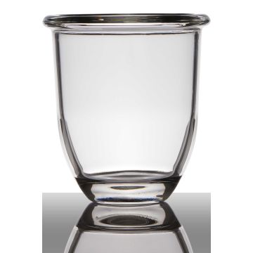 Cache-pot en verre FYNN, transparent, 17cm, Ø15,5cm Cache-pot en verre FYNN, transparent, 17cm, Ø15,5cm