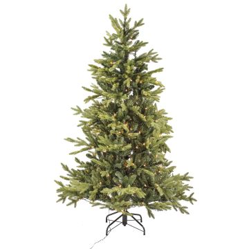 Arbre de Noël artificiel GRAZ SPEED, LEDs, 210cm, Ø130cm