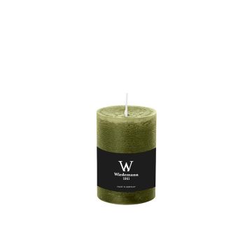 Bougie bloc pour photophore AURORA, vert olive, 10 cm, Ø 6,8 cm, 42 h - Fabriquée en Allemagne Bougie bloc pour photophore AURORA, vert olive, 10 cm, Ø 6,8 cm, 42 h - Fabriquée en Allemagne