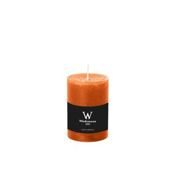 Bougie bloc pour photophore AURORA, orange, 10cm, Ø6,8cm, 42h - Fabriquée en Allemagne Bougie bloc pour photophore AURORA, orange, 10cm, Ø6,8cm, 42h - Fabriquée en Allemagne