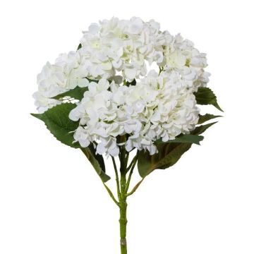 Branche artificielle Hortensia BUNDY, blanc, 65cm Branche artificielle Hortensia BUNDY, blanc, 65cm