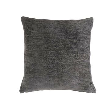 Coussin en toile KALUA, gris foncé, 45x45cm Coussin en toile KALUA, gris foncé, 45x45cm