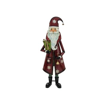 Figurine décorative du Père Noël JOSEPH avec un cadeau, 150 cm