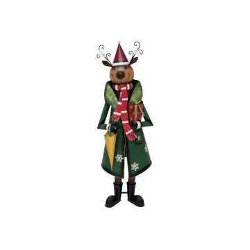 Figurine décorative « JASKO », le renne avec manteau, 155 cm