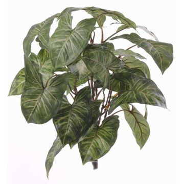 Syngonium artificiel RUBEN sur piquet, vert-blanc, 40cm Syngonium artificiel RUBEN sur piquet, vert-blanc, 40cm