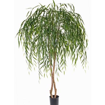 Saule pleureur artificiel GWENDOLIN, tronc naturel, vert, 180cm Saule pleureur artificiel GWENDOLIN, tronc naturel, vert, 180cm