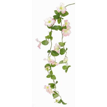 Branche de pétunia artificielle MARTHE, rose-vert, 130cm Branche de pétunia artificielle MARTHE, rose-vert, 130cm