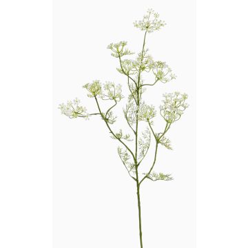 Branche d'aneth artificielle WINCENT, blanc-vert, 80cm