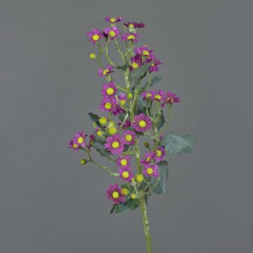 Grande camomille artificielle FEMKE, violet, 60cm, Ø1,5-2cm