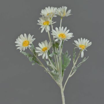 Marguerite artificielle LEONIA, blanc, 60cm, Ø5cm