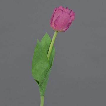 Tulipe artificielle ROMANA, rose fuchsia, 45cm, Ø6cm Tulipe artificielle ROMANA, rose fuchsia, 45cm, Ø6cm