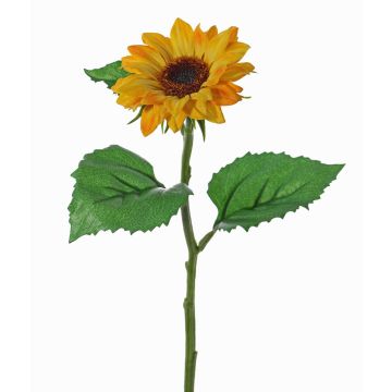 Faux tournesol CELLY, jaune, 35cm, Ø8cm