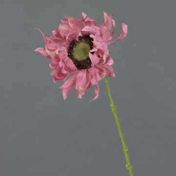 Faux tournesol JANIKA, rose fuchsia, 60cm, Ø12cm Faux tournesol JANIKA, rose fuchsia, 60cm, Ø12cm