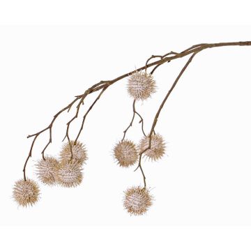 Branche d'érable artificielle MARIUS avec fruits, crème, 80cm Branche d'érable artificielle MARIUS avec fruits, crème, 80cm