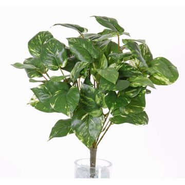 Faux pothos NAEL, piquet, ignifuge, vert-blanc, 50cm Faux pothos NAEL, piquet, ignifuge, vert-blanc, 50cm