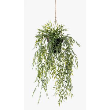 Panier suspendu avec bambou artificiel ANDRES en pot décoratif, 50cm Panier suspendu avec bambou artificiel ANDRES en pot décoratif, 50cm
