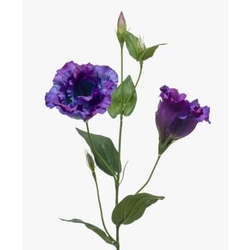 Fleur de lisianthus artificielle JENO, violet, 60cm