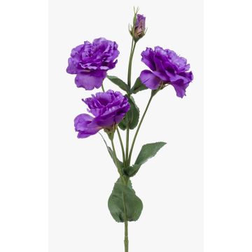 Fleur de lisianthus artificielle JENO, violet, 70cm