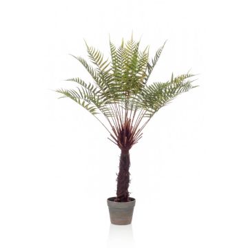 Fougère arborescente artificielle CAMASO en pot décoratif, 105cm