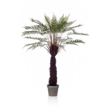 Fougère arborescente artificielle CAMASO en pot décoratif, 125cm