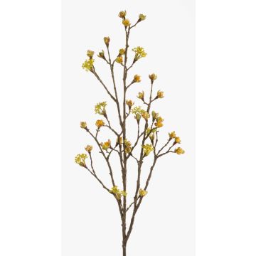 Branche d'érable artificielle LIUVA avec fleurs, jaune, 110cm