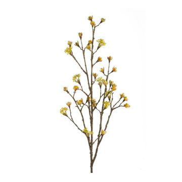 Branche d'érable artificielle LIUVA avec fleurs, jaune, 110cm Branche d'érable artificielle LIUVA avec fleurs, jaune, 110cm
