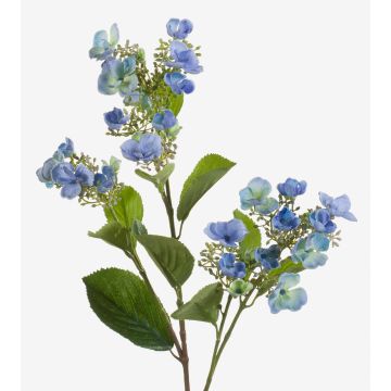 Hortensia artificiel ALAZNE, bleu, 75cm