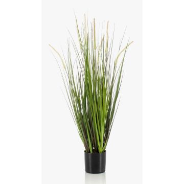 Vulpin artificiel OTIS avec panicules, vert, 90cm