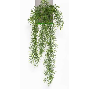 Rhipsalis artificiel en chute PUEBLA sur piquet, vert, 75cm