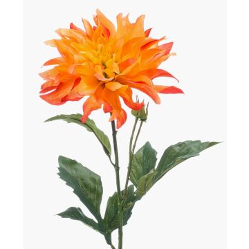 Dahlia artificiel CINTHIA, orange, 60cm Dahlia artificiel CINTHIA, orange, 60cm