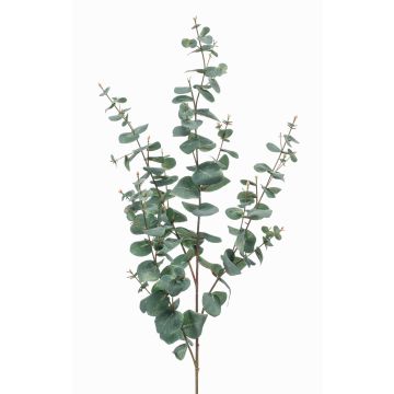 Branche d'eucalyptus en plastique CALLIOPE, vert-gris, 115cm