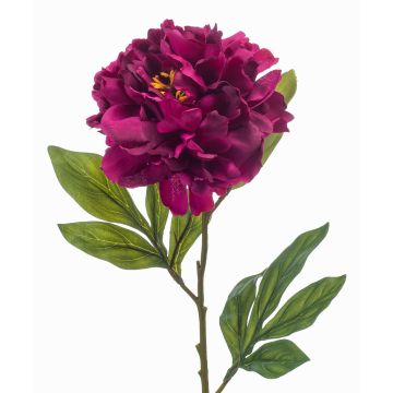Pivoine artificielle MARILOU, violette, 75cm Pivoine artificielle MARILOU, violette, 75cm