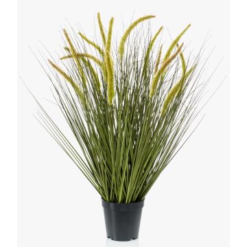Vulpin artificiel CAREL avec panicules, vert, 70cm
