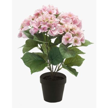 Hortensia artificiel JONE, rose, 40cm