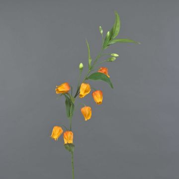 Lanterne chinoise artificielle MASARU, orange-jaune, 95cm