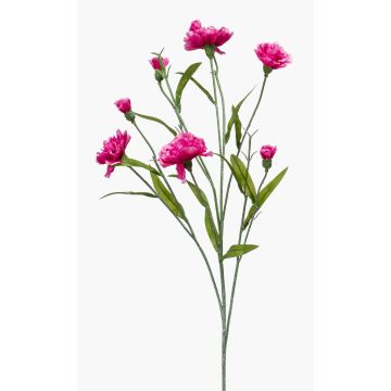 Œillet en tissu KANO, rose fuchsia, 70cm