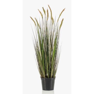 Vulpin artificiel ANAELLA avec panicules, vert, 90cm