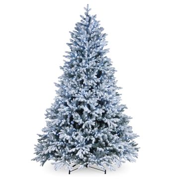 Sapin artificiel ALASKA SPEED, enneigé, LEDs bleues, 230cm, Ø150cm Sapin artificiel ALASKA SPEED, enneigé, LEDs bleues, 230cm, Ø150cm
