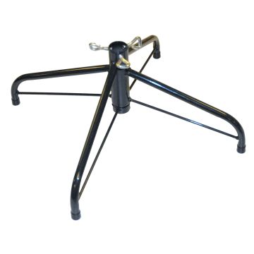 Support métallique DARKO pour arbre de Noël, pliable, bleu-gris, Ø41cm
