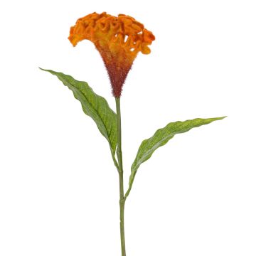 Célosie artificielle ANUBIS, orange, 60cm, Ø13cm Célosie artificielle ANUBIS, orange, 60cm, Ø13cm
