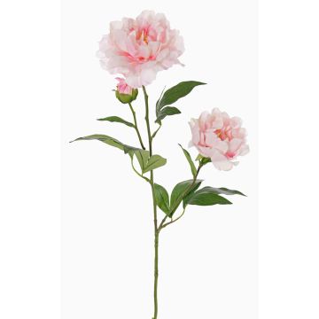 Fleur en tissu pivoine ONYX, rose, 70cm, Ø10-13cm Fleur en tissu pivoine ONYX, rose, 70cm, Ø10-13cm