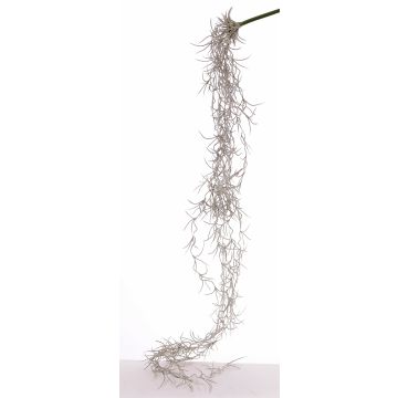 Tillandsia Usneoides synthétique LUANA sur piquet, gris, 125cm Tillandsia Usneoides synthétique LUANA sur piquet, gris, 125cm