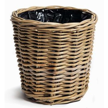 Panier cache-pot NICOLINA, beige, 24cm, Ø26cm Panier cache-pot NICOLINA, beige, 24cm, Ø26cm