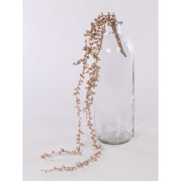 Suspension artificielle Senecio SKERPA, sur piquet, champagne, 75cm