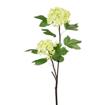 Branche décorative Boule de neige SNALMO, vert clair, 50cm