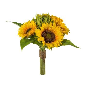 Bouquet de fleurs artificielles Tournesol CARVO, jaune, 35cm Bouquet de fleurs artificielles Tournesol CARVO, jaune, 35cm
