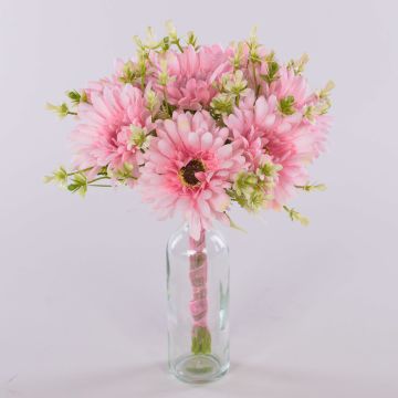 Bouquet décoratif Gerbera TEMBAR, rose, 30cm, Ø22cm Bouquet décoratif Gerbera TEMBAR, rose, 30cm, Ø22cm