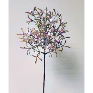 Branche de gaultheria décorative VARDALIN avec des fruits, vert-rose, 55cm Branche de gaultheria décorative VARDALIN avec des fruits, vert-rose, 55cm