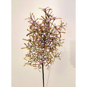 Branche de gaultheria décorative VARDALIN avec des fruits, vert-rose, 80cm Branche de gaultheria décorative VARDALIN avec des fruits, vert-rose, 80cm